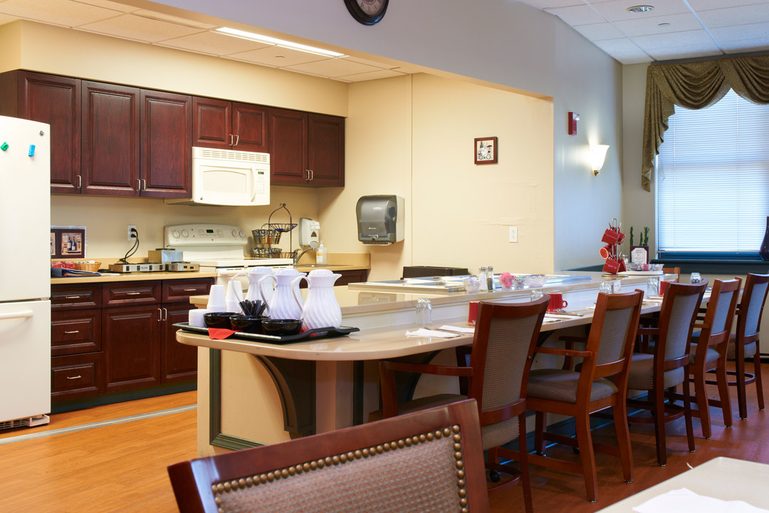 assisted living kitchen design